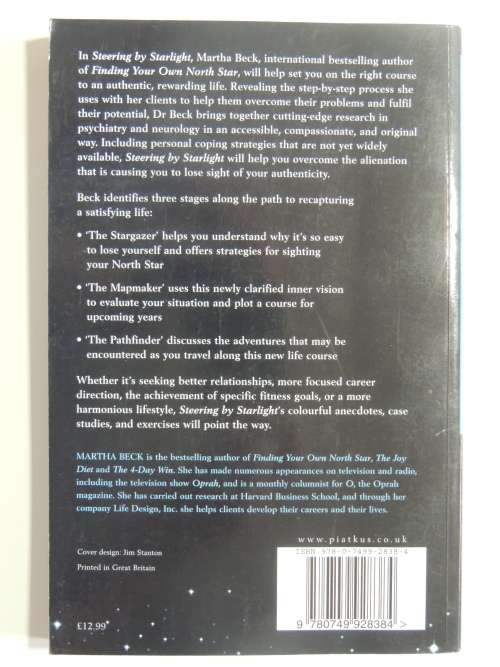 Steering by Starlight - How to Fulfill your Destiny no Matter What? - Martha Beck