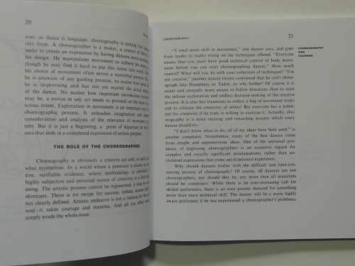 A Primer for Choreographers - Lois Ellfeldt BOOK