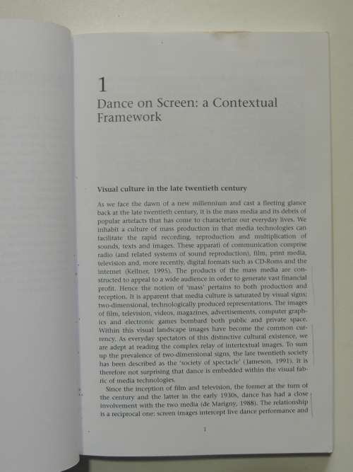 Dance on Screen - Genres & Media from Hollywood to Experimental ArtSherril Dodds