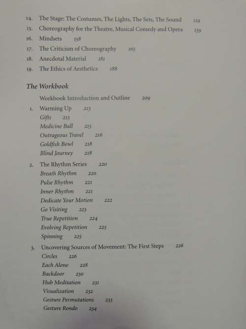 Choreography & the Specific Image - 19 Essays & a Workbook - Daniel Nagrin
