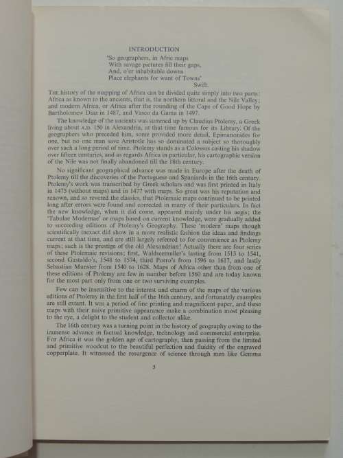 Map Collectors` Series No.29 & 30 Printed Maps Of Continent Africa &Regional Maps..... - R.V. Tooley