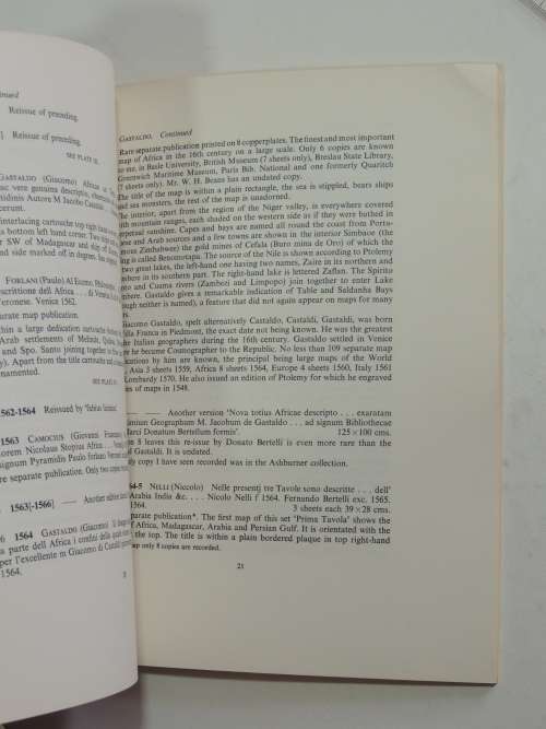 Map Collectors` Series No.29 & 30 Printed Maps Of Continent Africa &Regional Maps..... - R.V. Tooley
