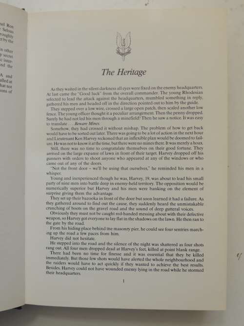 The Elite - The Story of the Rhodesian Special Air Service - Barbara Cole