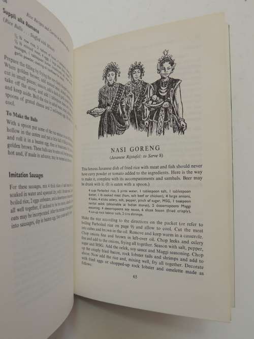 Rice Recipes and Curries in Southern AfricaLesley Faull 1969 - Inscribed by Author, Founder of ...