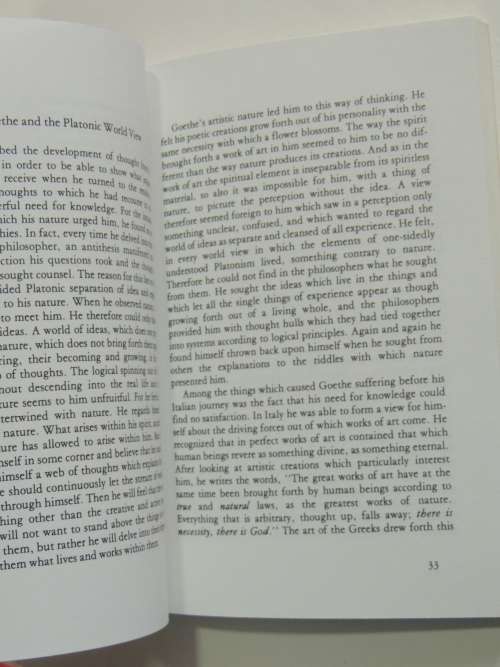 Goethe`s World View - Rudolf Steiner