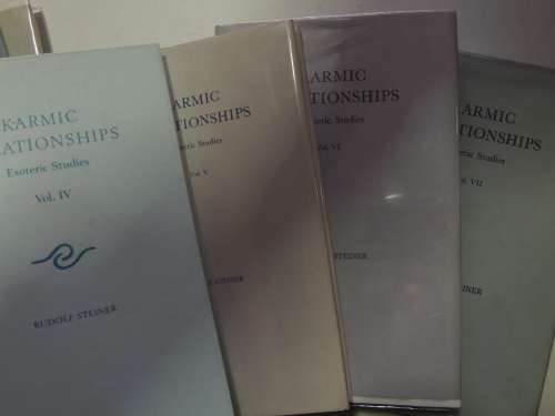 Karmic Relationships, Esoteric Studies - 8 Volume Set 11 Lectures, Switzerland 1924 - Rudolf Steiner