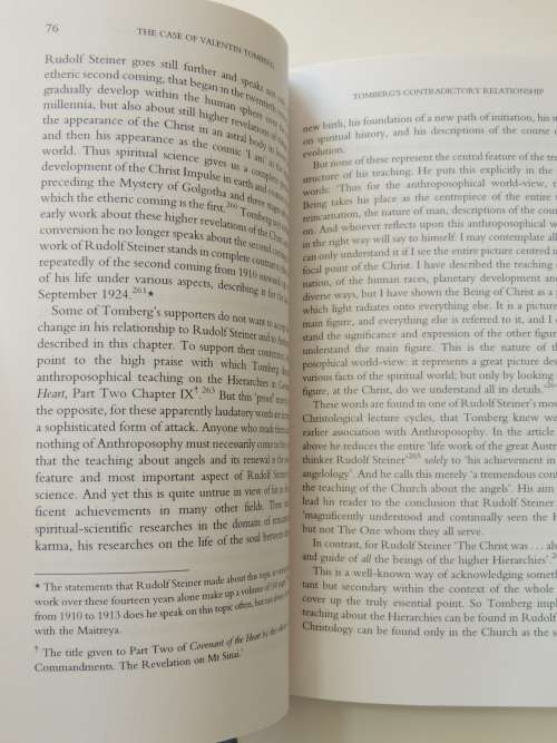 The Case of Valentin Tomberg,  Anthroposophy or Jesuitism - Segei O Prokofieff