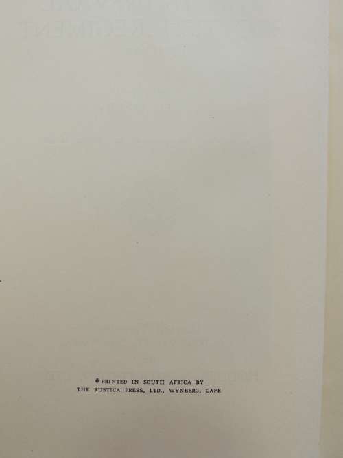 The Saga Of The Transvaal Scottish Regiment 1932 - 1950 - Carel Birkby