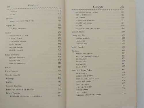 The New Fanny Farmer Boston Cooking-School Cook Book - Fanny Merrit Farmer 9th edition, 1951