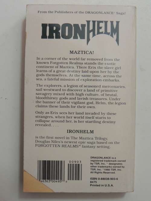 Forgotten Realms - Iron Helm Book 1 The Maztica Trilogogy - Douglas Niles
