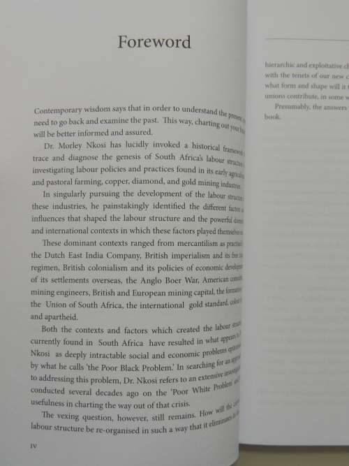 Mining Deep, the Origins of the Labour Structure in South Africa - Morley Nkosi