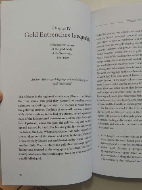 Mining Deep, the Origins of the Labour Structure in South Africa - Morley Nkosi