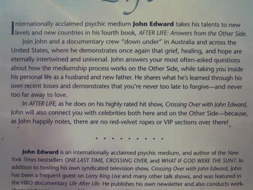 After Life - Answers from the Other Side - John Edward