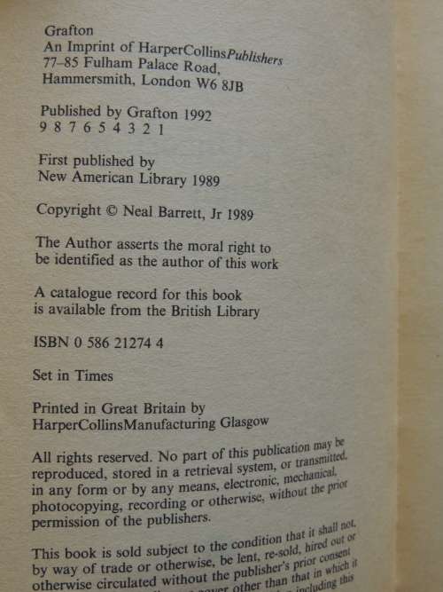 Dawn`s Uncertain Light - Neal Barret, Jr.
