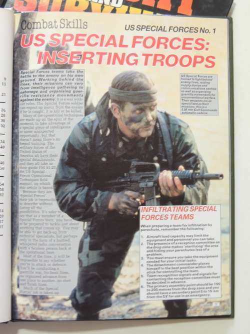 Combat and Survival,  What it Takes to Fight and Win - 28 Volume Set - 1991