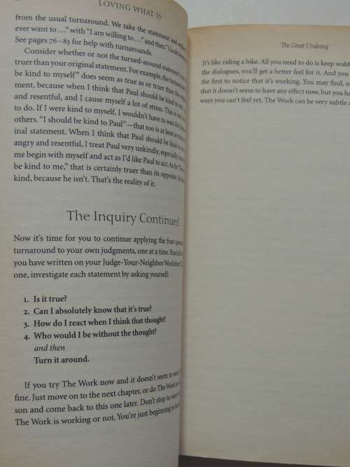 Loving What Is, 4 Questions that can Change Your Life - Byron Katie, Stephen Mitchell