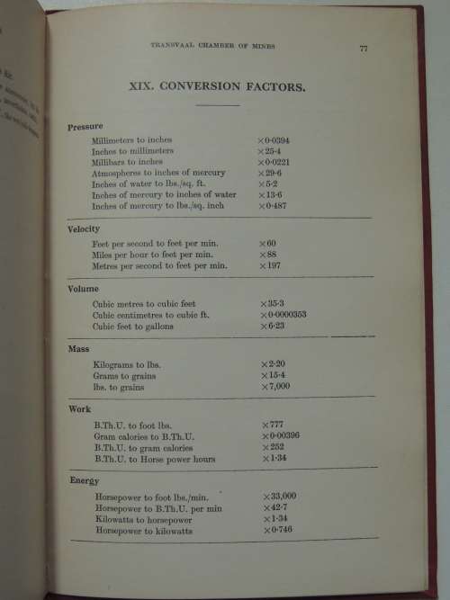 Ventilation Calculations - J.P. Rees