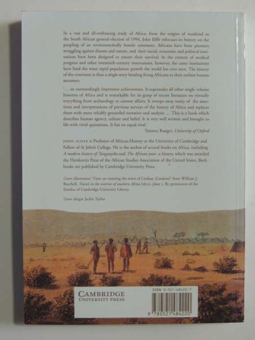 Africans - The History of a Continent  - John Iliffe