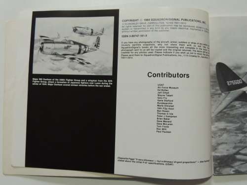 Squadron / Signal Publications - P-47 Thunderbolt In Action - Larry Davis