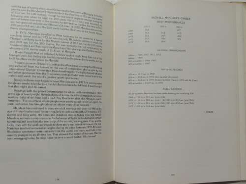 Rhodesian Sport Profiles 1907 - 1979 - Glen Byrom