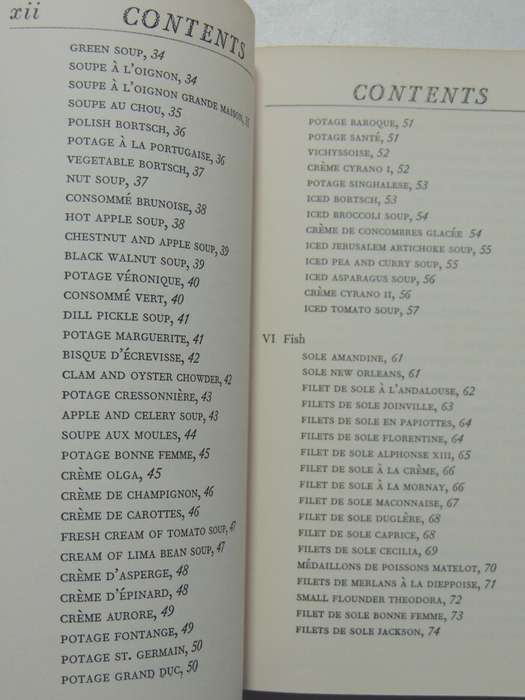 The Cordon Bleu Cookbook- Dione Lucas - Reprint 1952
