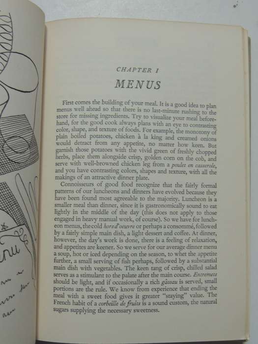 The Cordon Bleu Cookbook- Dione Lucas - Reprint 1952
