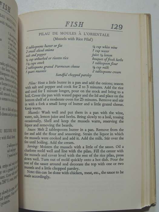 The Cordon Bleu Cookbook- Dione Lucas - Reprint 1952