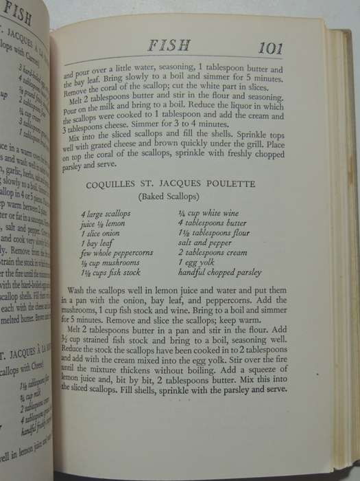 The Cordon Bleu Cookbook- Dione Lucas - Reprint 1952