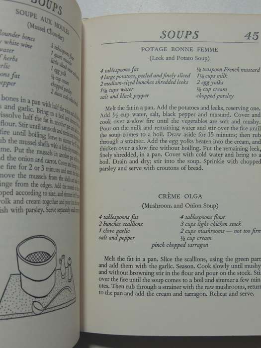 The Cordon Bleu Cookbook- Dione Lucas - Reprint 1952