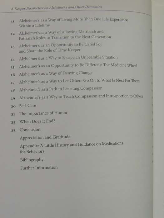 A Deeper Perspective on Alzheimer`s &..Dementias,Practical Tools &Spiritual Insights-Megan Carnarius