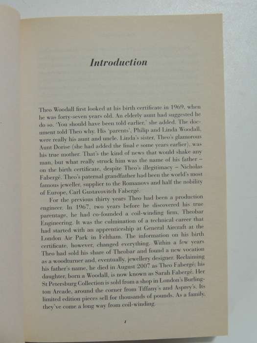 Faberge`s Eggs, One Man`s Masterpieces & The End Of An Empire - Tony Faber