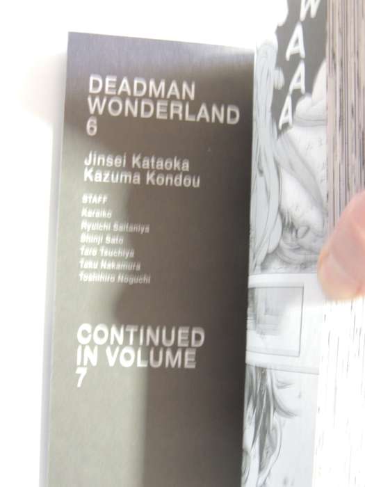 Deadman Wonderland, Vol. 6  - Jinsei Kataoka, Kazuma Kondou