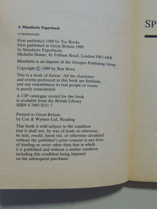 Cyberbooks - Ben Bova