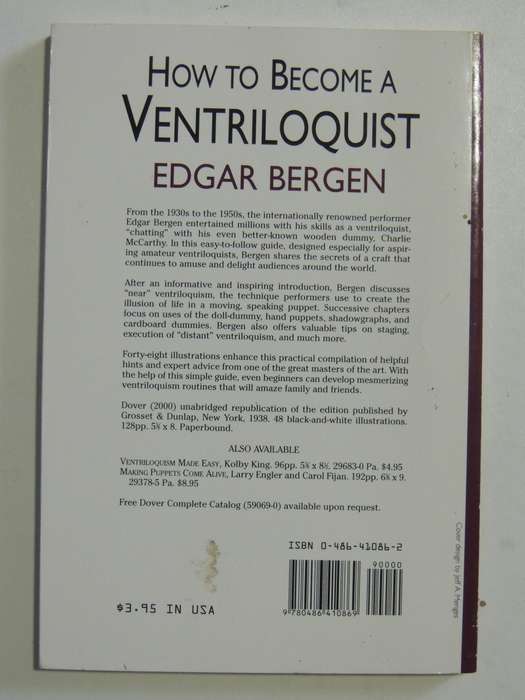 How to Become a Ventriloquist - Edgar  Bergen