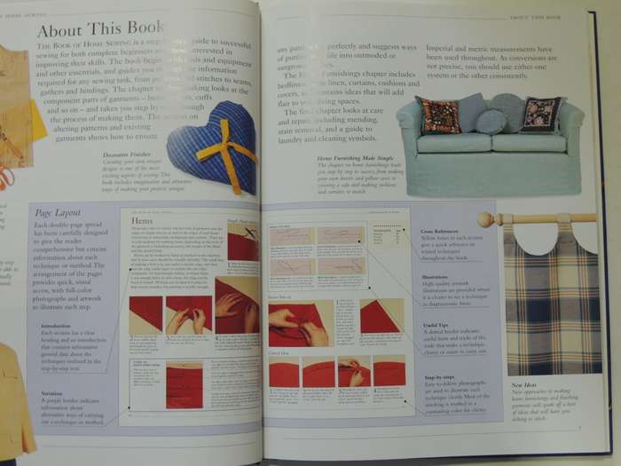 The Book of Home Sewing: Step by Step to Making Your Own Clothes & Soft Furnishings