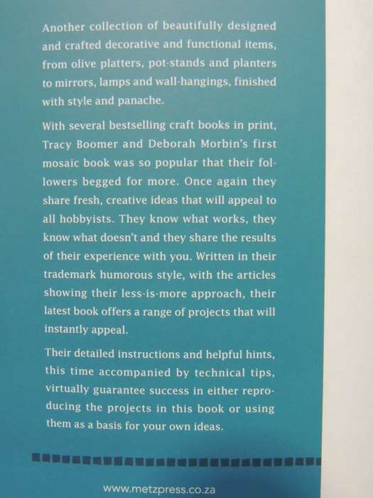 Mosaics: Projects for Your Home- Tracy Broomer, Deborah Morbin