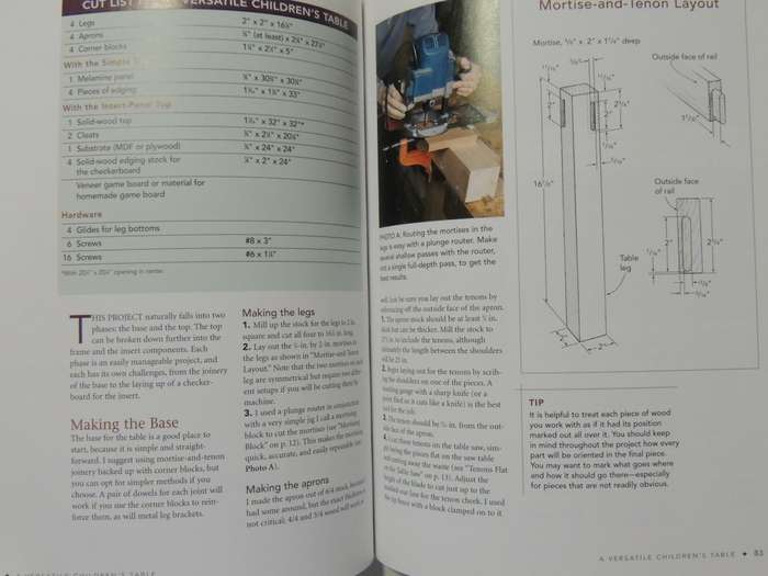 Children`s Furniture Projects: Step by Step + Instructions - Jeff Miller