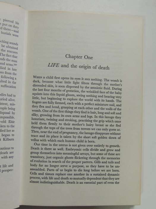 The Romeo Error, A Matter of Life & DeathLyall Watson    FIRST EDITION 1974