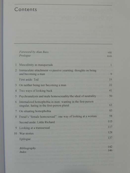 Thirteen Ways of Looking at a Man, Psychoanalysis & MasculinityDonald Moss