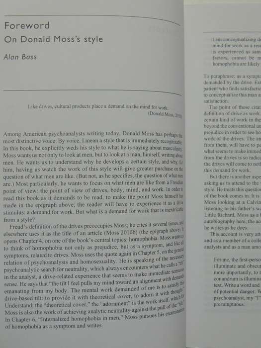 Thirteen Ways of Looking at a Man, Psychoanalysis & MasculinityDonald Moss