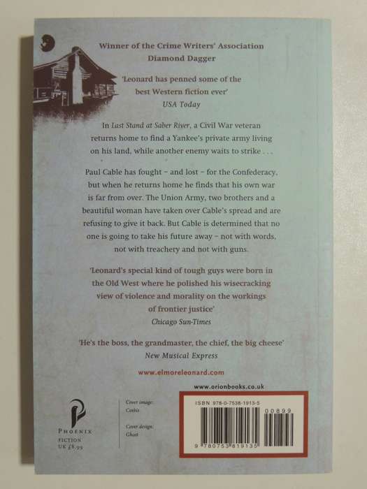 Last Stand At Saber River - Elmore Leonard