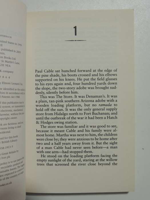 Last Stand At Saber River - Elmore Leonard