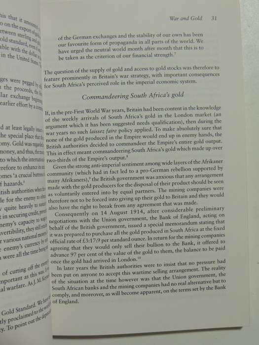 Gold & Empire - The Bank Of England And South Africa`s Gold Producers 1886-1926 - Russell Ally