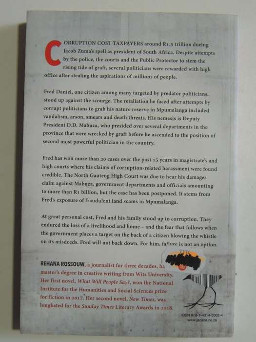 Predator Politics - Mabuza, Fred Daniels And The Great Land Scam - Rehana Rossouw