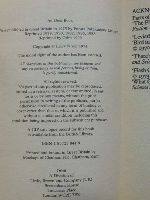 The Flight of the Horse - Larry Niven