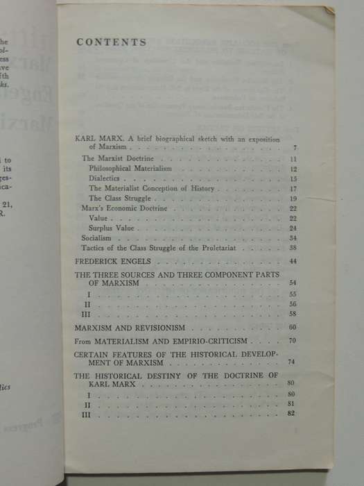 Marx, Engels, Marxism - Lenin