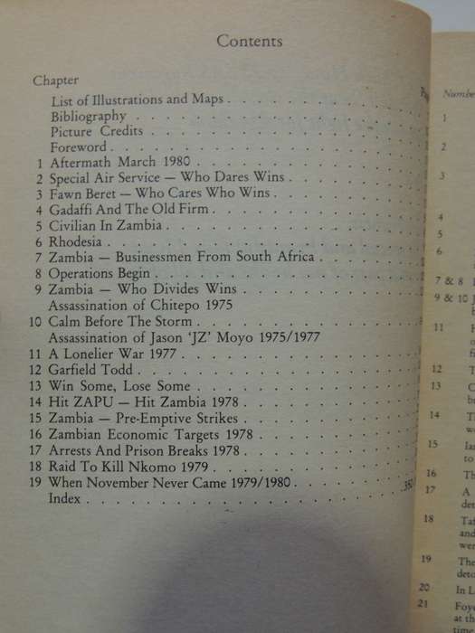 See You in November, Rhodesia`s No-Holds-Barred Intelligence War - Peter Stiff