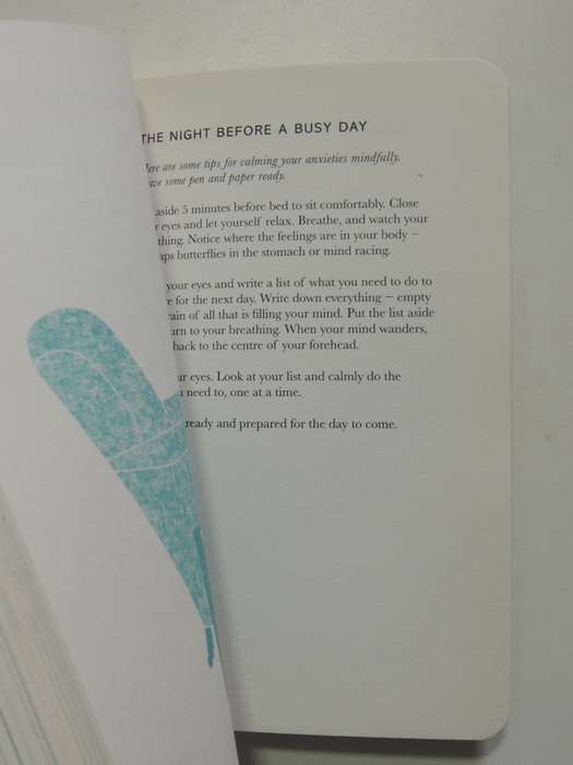 The Mindfulness Journal - Exercises To Help You Find Peace And Calm Wherever You Are -Corinne Sweet