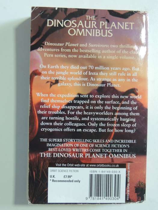 The Dinosaur Planet Omnibus - Anne McCaffrey