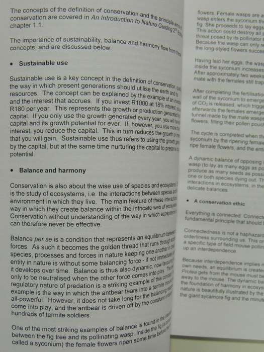 Advanced Nature Guiding - Johan Fourie, John Almond